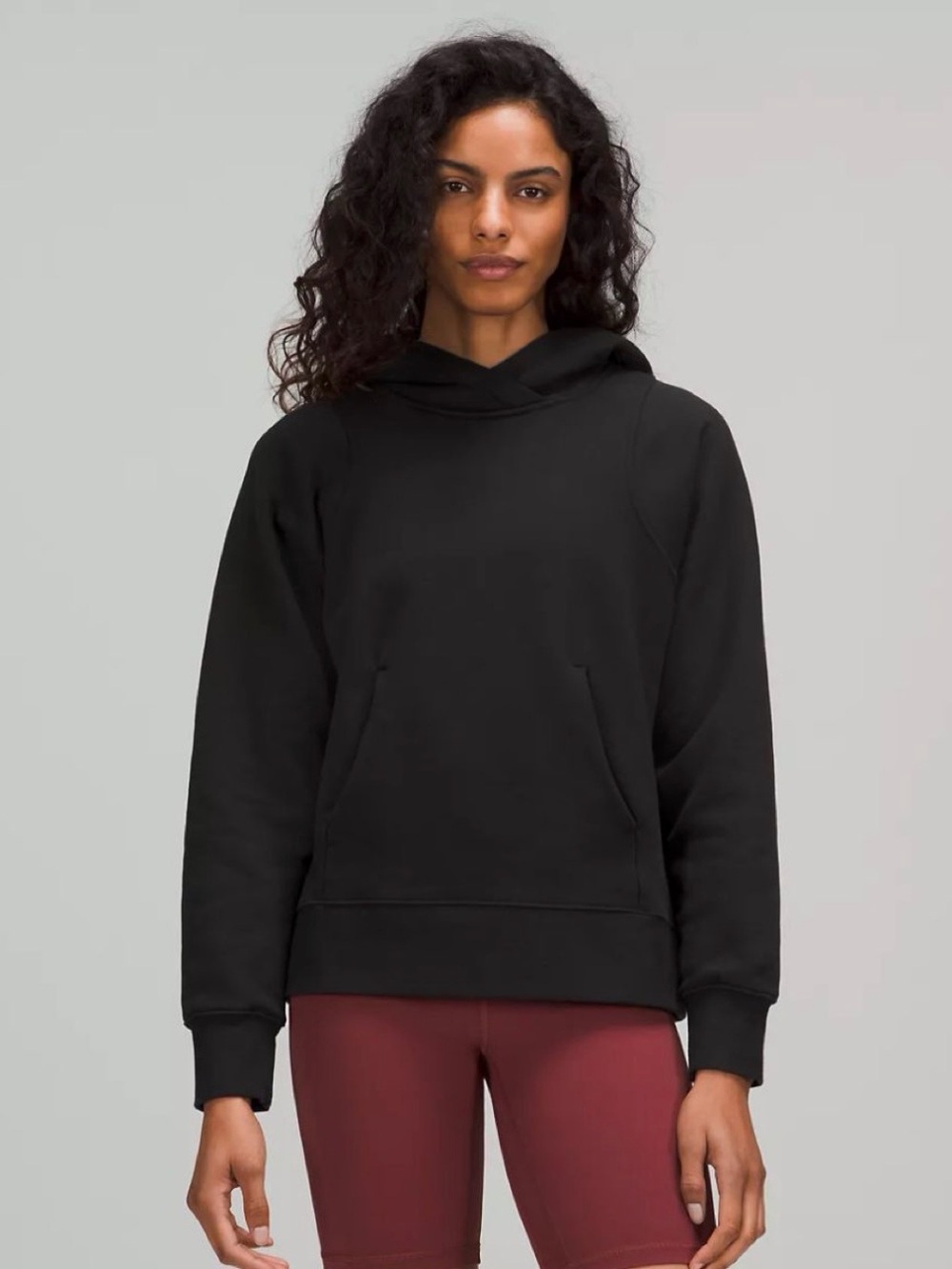 lululemon athletica Loungeful Black Women's Hoodie